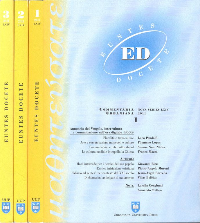 ED Euntes Docete - Commentaria Urbaniana - Nova series LXIV …