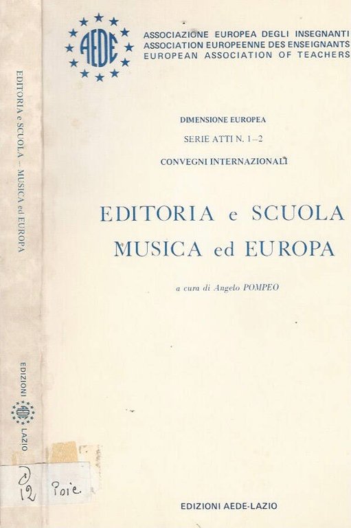 Editoria e scuola - Musica ed Europa