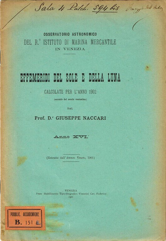 Effemeridi del Sole e della Luna