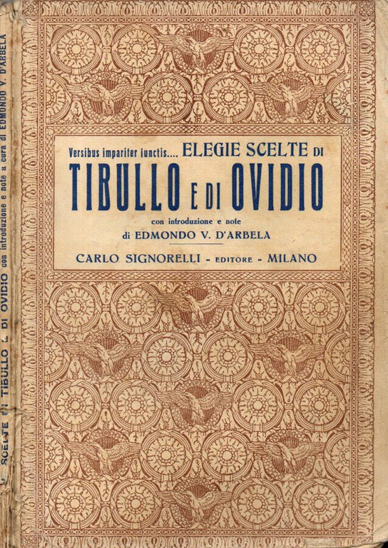 Elegie scelte di Tibullo e di Ovidio