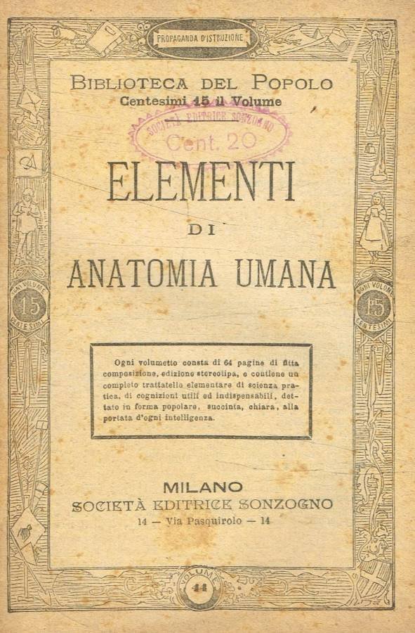 Elementi di anatomia umana