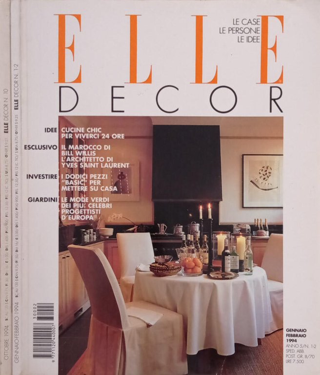 Elle Decor N.1-2,10 1994 | Immagine Gallery 2