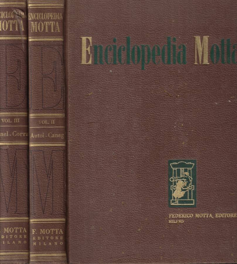 Enciclopedia Motta vol. II-III | Immagine principale