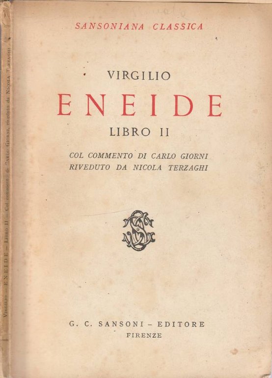 Eneide libro II