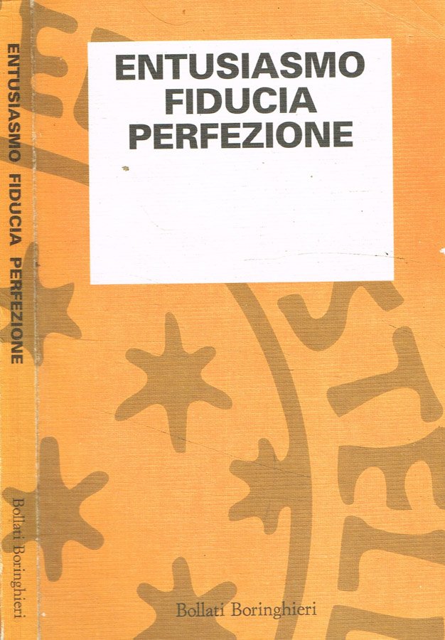 Entusiasmo fiducia perfezione