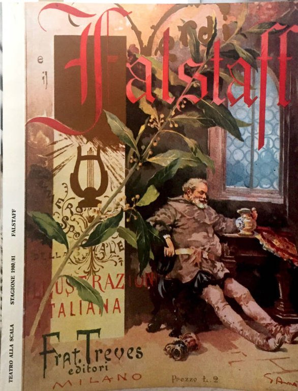 Falstaff. 1980 Edizioni del teatro alla scala