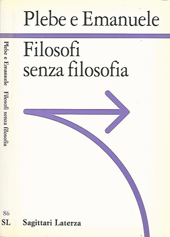 Filosofi senza filosofia