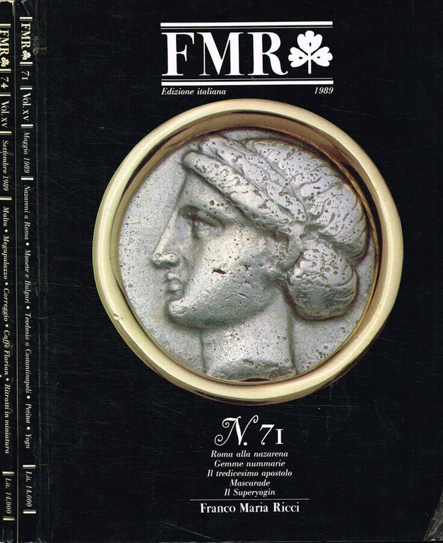 FMR. Mensile d'arte e di cultura dell'immagine n.71, 74, anno …
