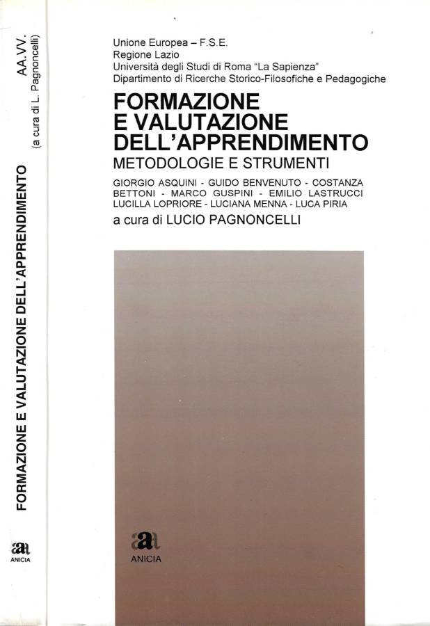 Formazione e valutazione dell'apprendimento: metodologie e strumenti