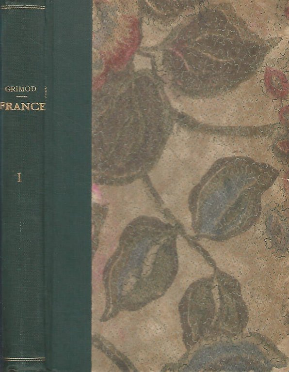 France (Geographie- Histoire-Litterature) Vol. I Pages de geogr., d'hist., morceaux …