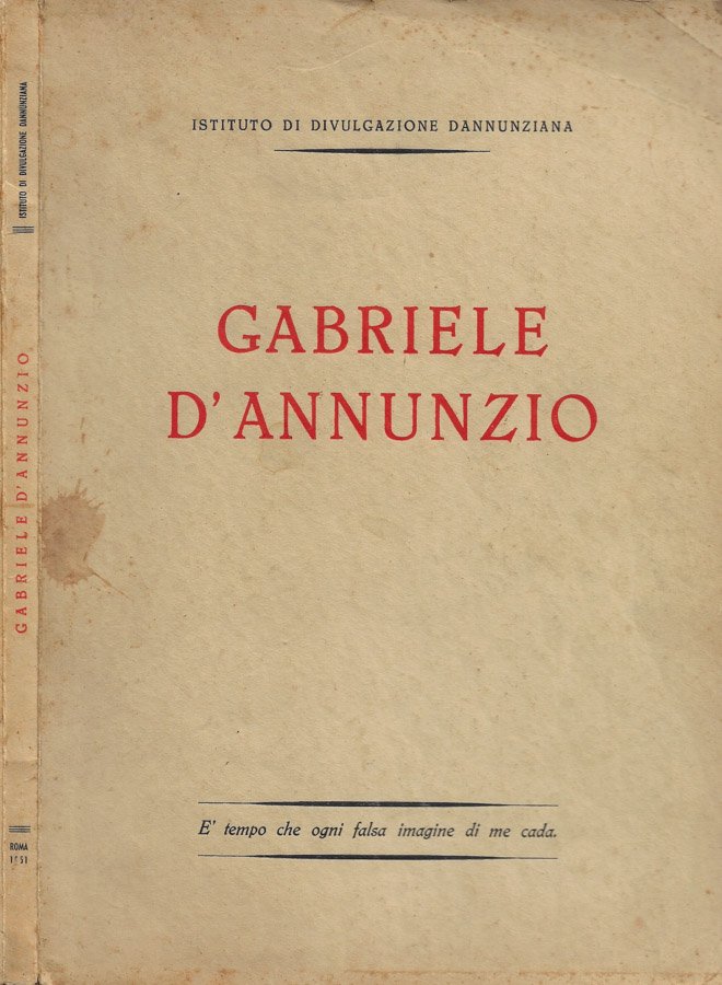 Gabriele D'Annunzio