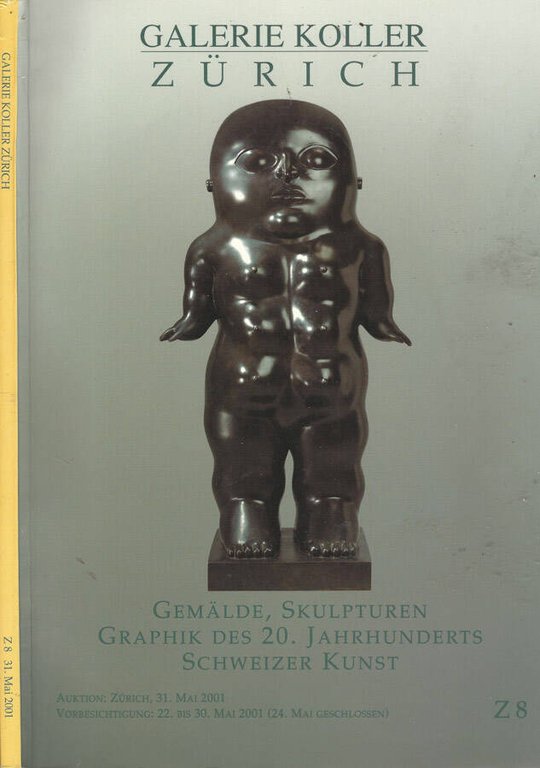Gemalde, Skulpturen Graphik des 20. Jahrhunderts Schweizer Kunst
