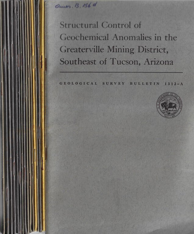 Geological survey bulletin 1312 A, B, C, D, E, F, …
