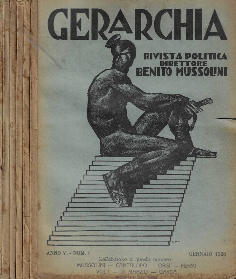 Gerarchia n. 1-2-4-5-6-7 Anno 1926