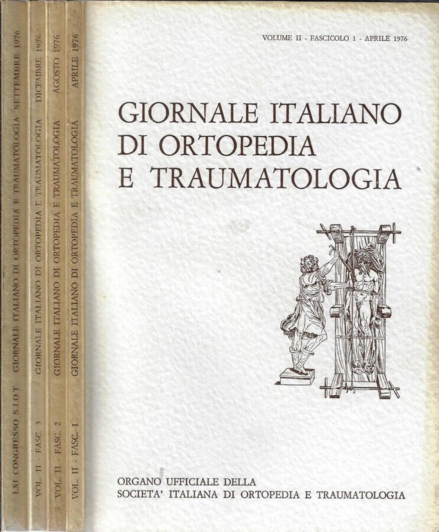 Giornale italiano di ortopedia e traumatologia Anno 1976 (annata completa)
