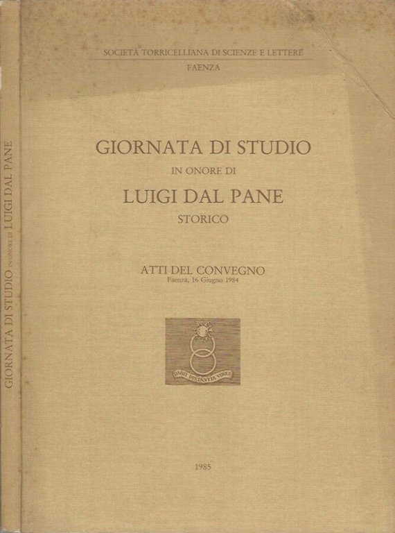 Giornata di studio in onore di Luigi Dal Pane storico