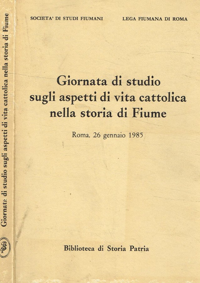 Giornata di studio sugli aspetti di vita cattolica nella storia …