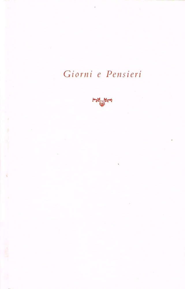 Giorni e Pensieri