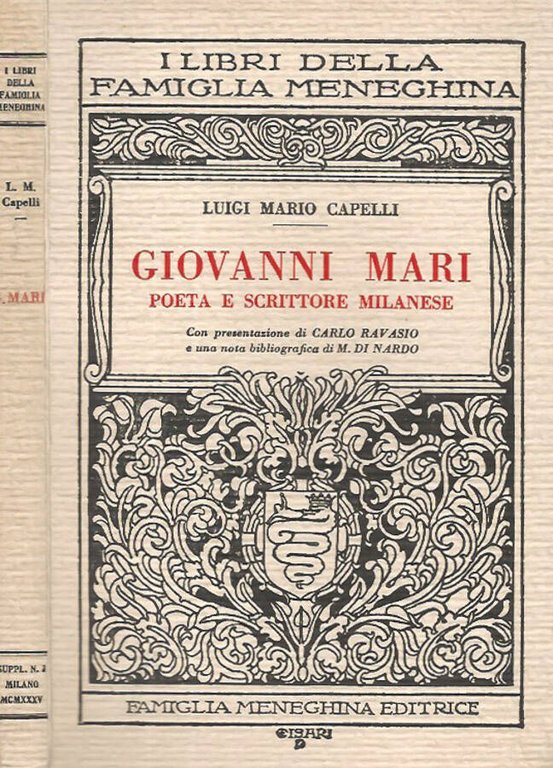 Giovanni Mari poeta e scrittore milanese
