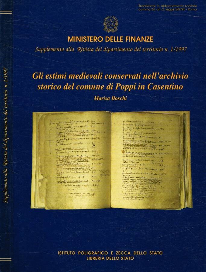 Gli estimi medievali conservati nell'archivio storico del Comune di Poppi …