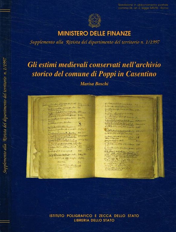 Gli estimi medievali conservati nell'archivio storico del Comune di Poppi in Casentino