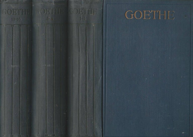 Goethes Werke: Auswahl in sechzehn Banden. (3 Voll.) | Immagine Gallery 2