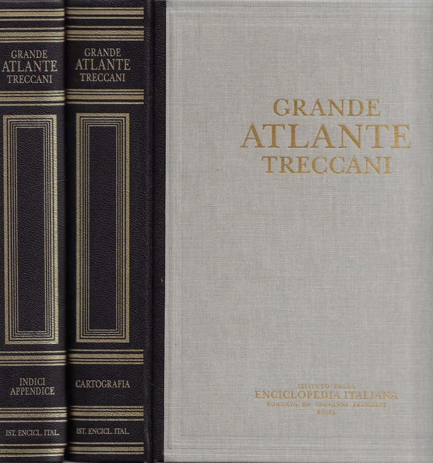Grande Atlante Treccani (Cartografia del Touring Club Italiano). Vol. I, …