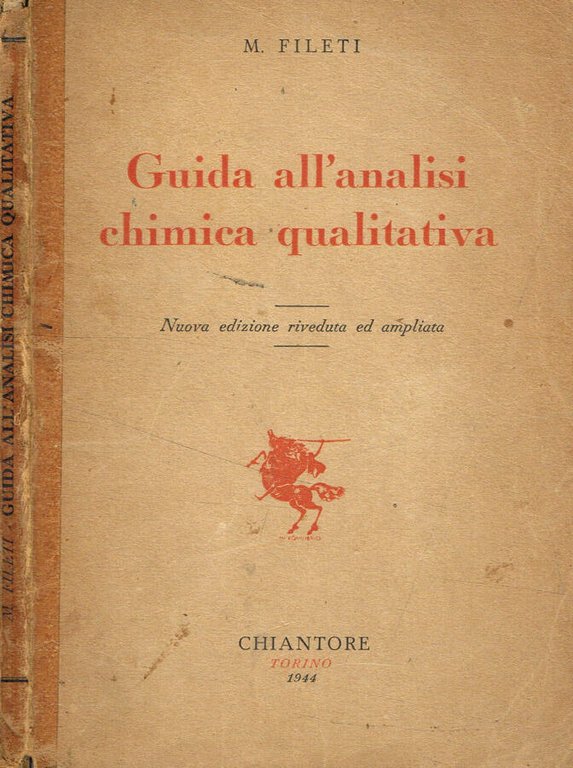 Guida all'analisi chimica qualitativa