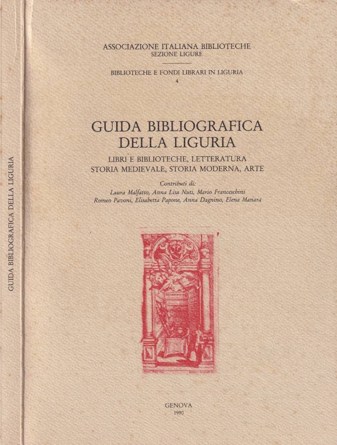 Guida Bibliografica della Liguria | Immagine principale