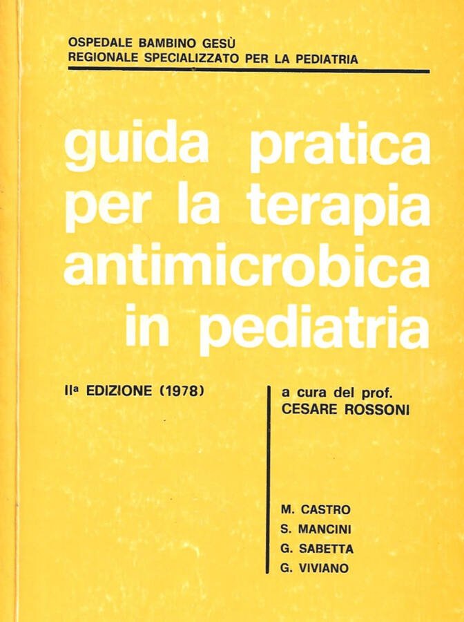 Guida pratica per la terapia antimicrobica in pediatria
