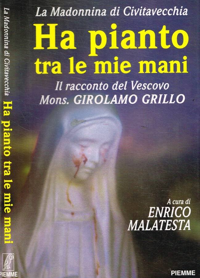 Ha pianto tra le mie mani