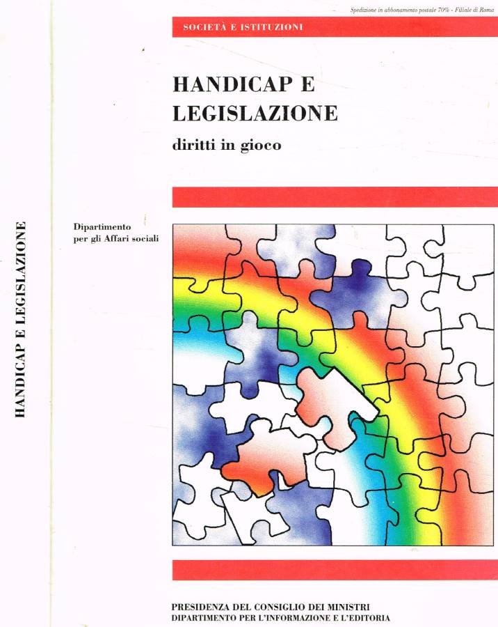 Handicap e legislazione. Diritti in gioco | Immagine principale