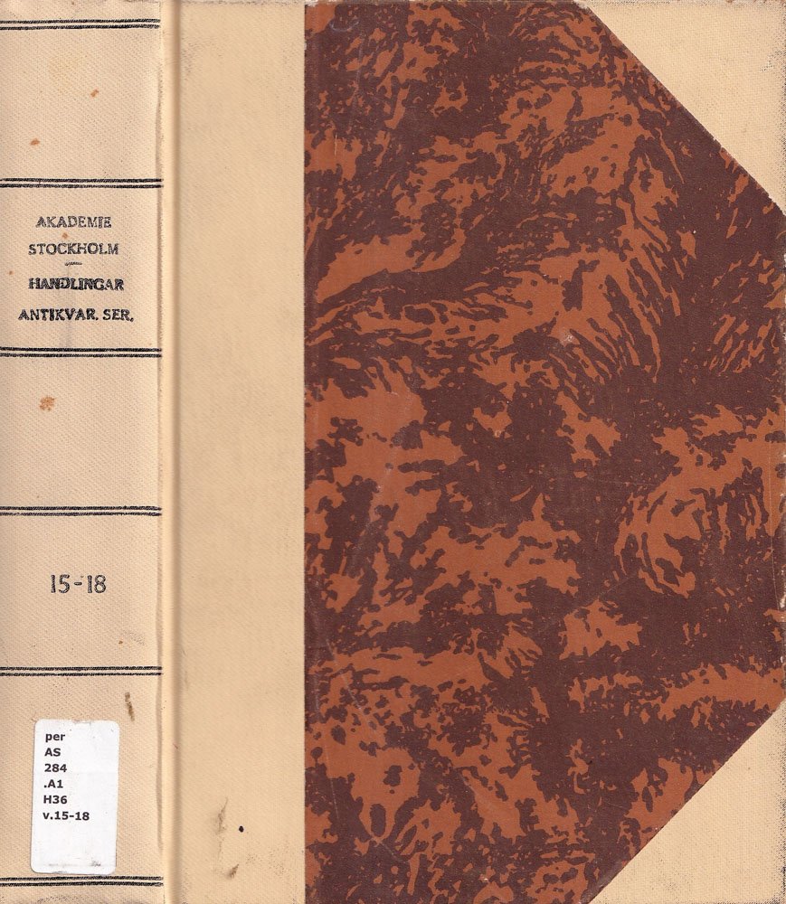 Handlingar, numeri 15-18 | Immagine principale