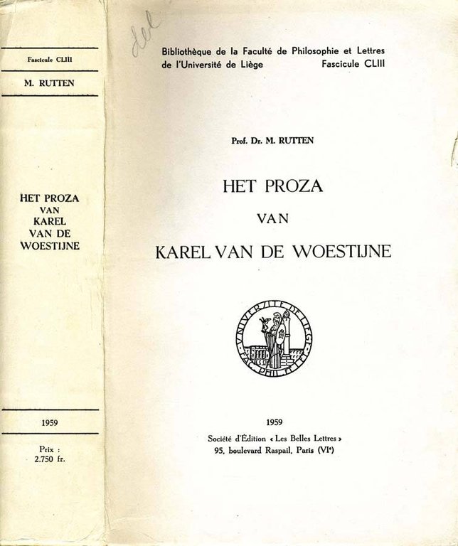 Het Proza Van Karel Van De Woestijne
