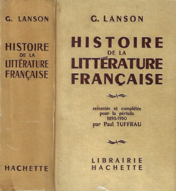 Histoire de la Letterature Francaise | Immagine Gallery 2