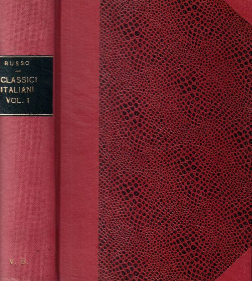 I classici italiani vol. 1: Dal duecento al quattrocento