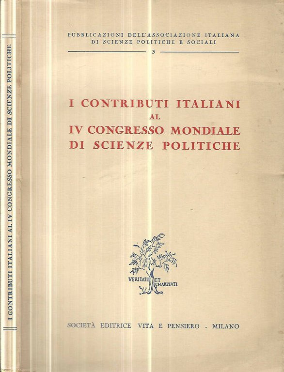 I contributi italiani al IV Congresso mondiale di scienze politiche