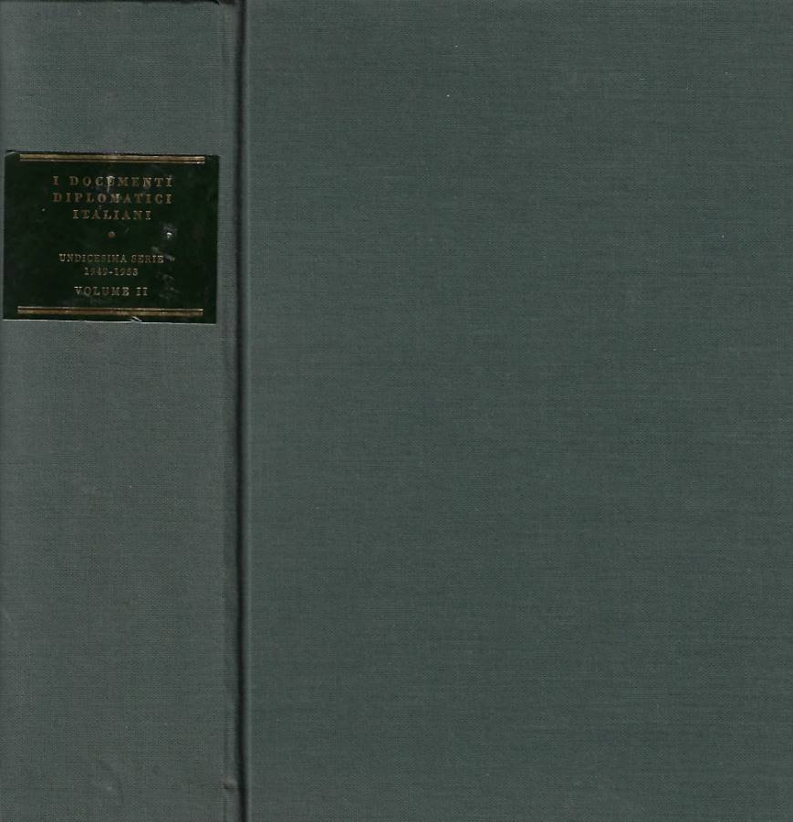 I documenti diplomatici italiani