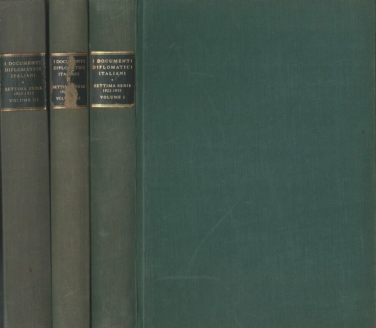 I documenti diplomatici italiani. Settima serie - 1922 - 1935. …