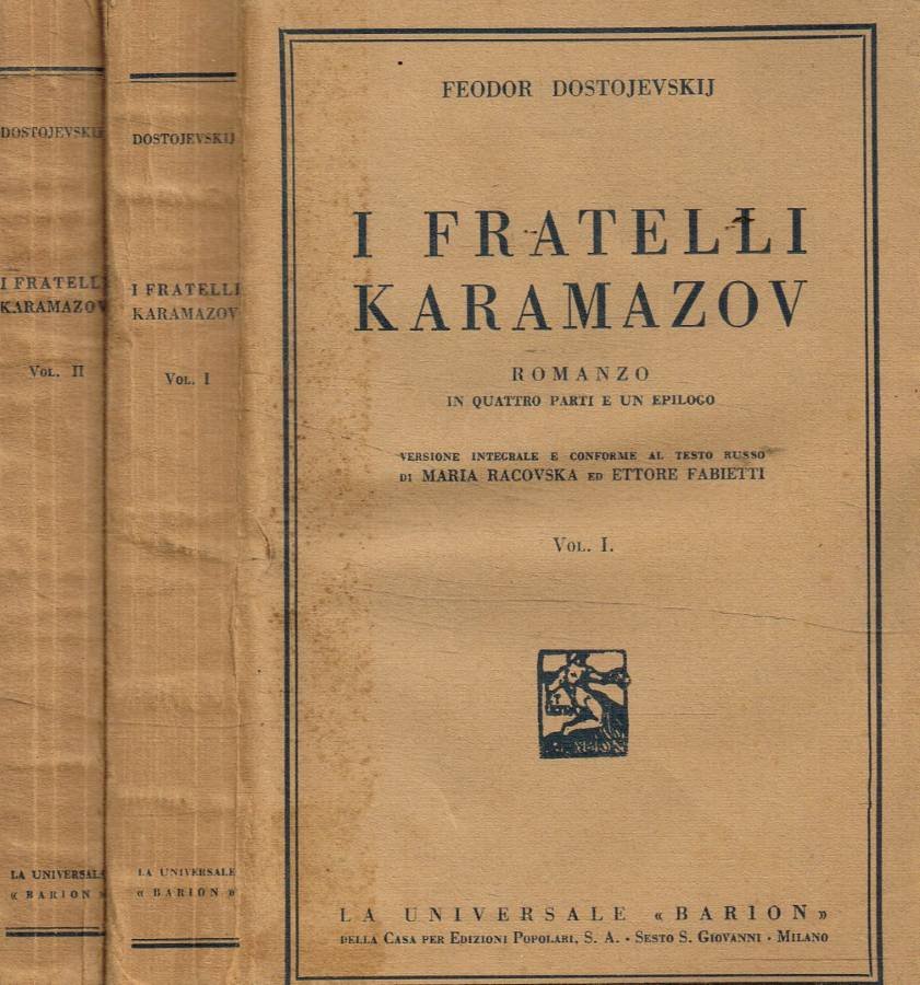 I fratelli Karamazov vol.I, II