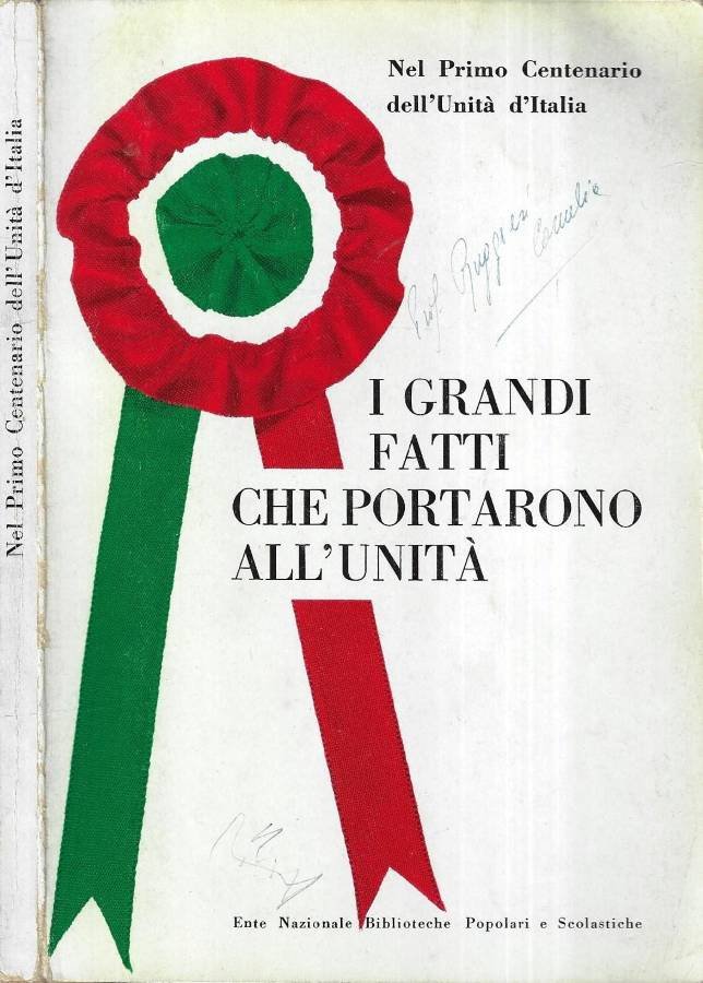 I grandi fatti che portarono all' Unità | Immagine principale