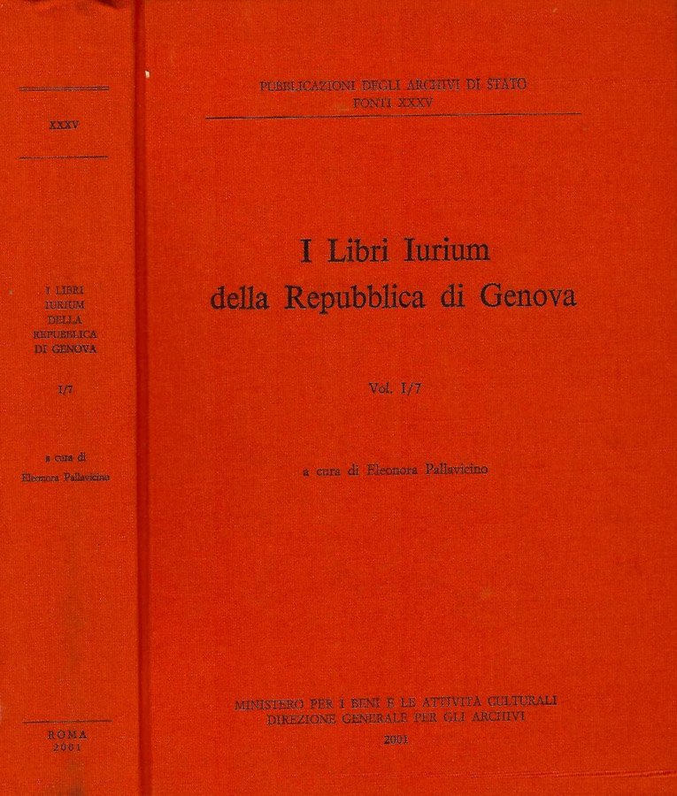 I Libri Iurium della Repubblica di Genova