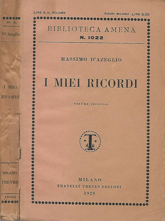 I miei ricordi (volume secondo) | Immagine Gallery 2