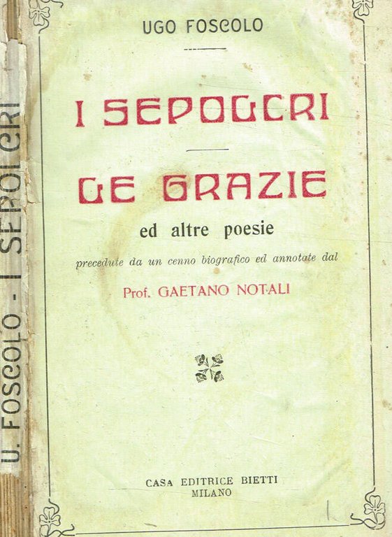 I Sepolcri. Le Grazie ed altre poesie | Immagine Gallery 2