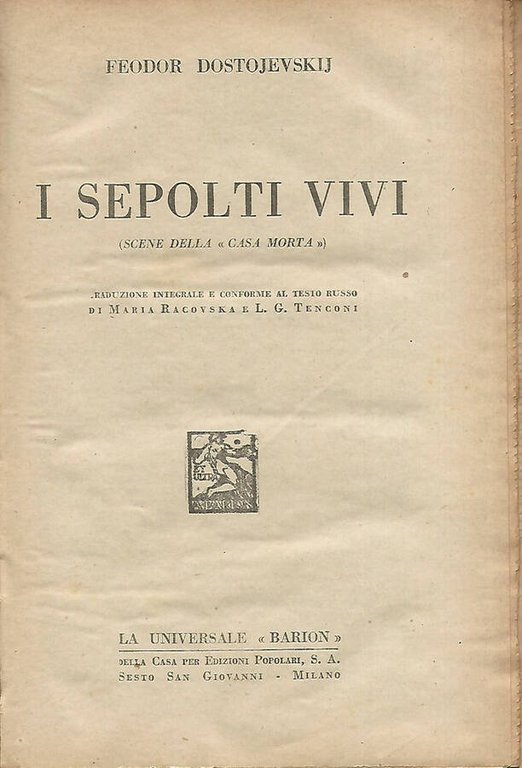 I sepolti vivi