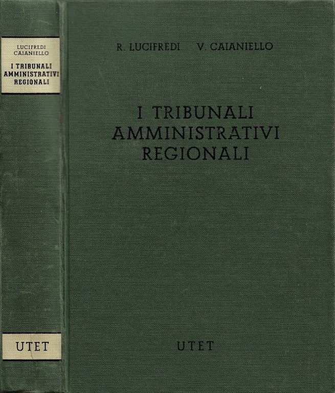 I Tribunali Amministrativi Regionali