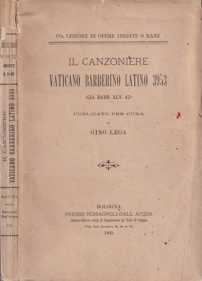Il canzoniere