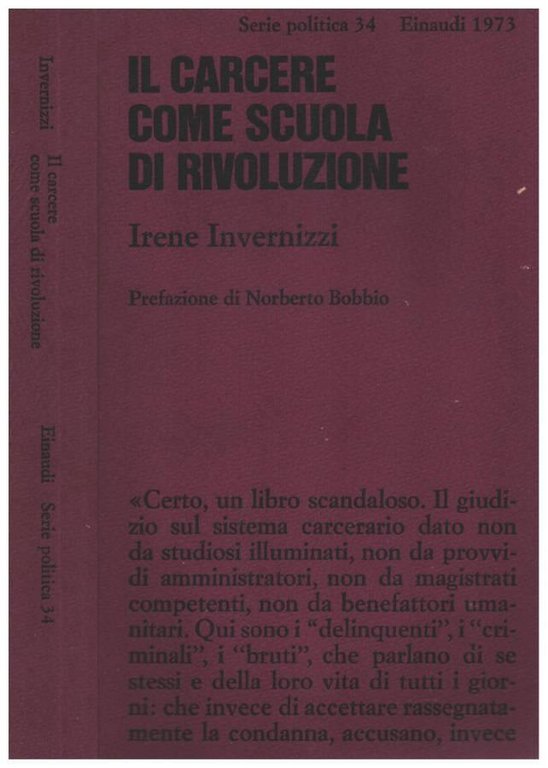 Il carcere come scuola di rivoluzione