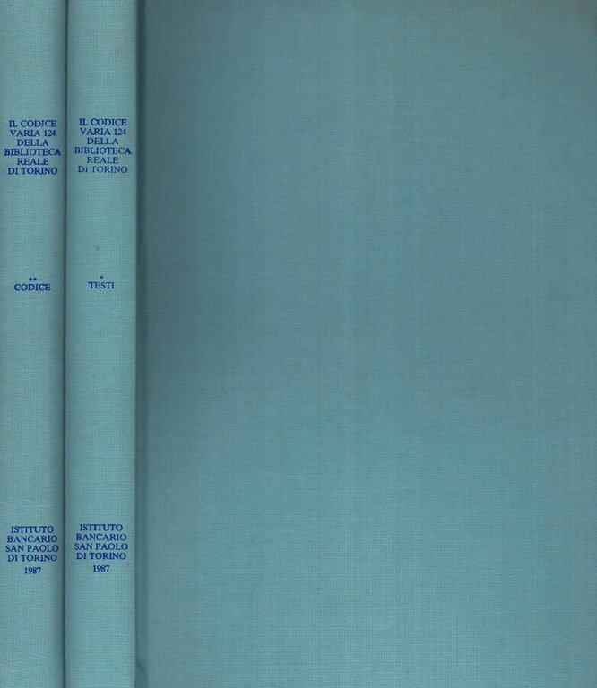 Il Codice Varia 124 della Biblioteca Reale di Torino miniato …