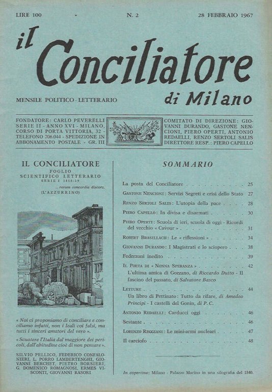 Il Conciliatore di Milano